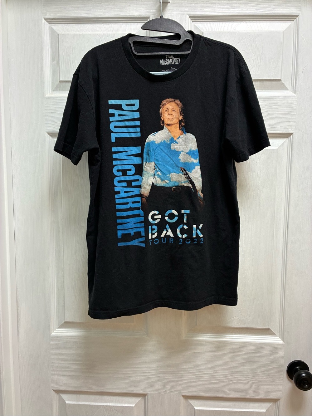 Paul McCartney Got Back Tour 2022 Official Concert T-Shirt- Double Sided